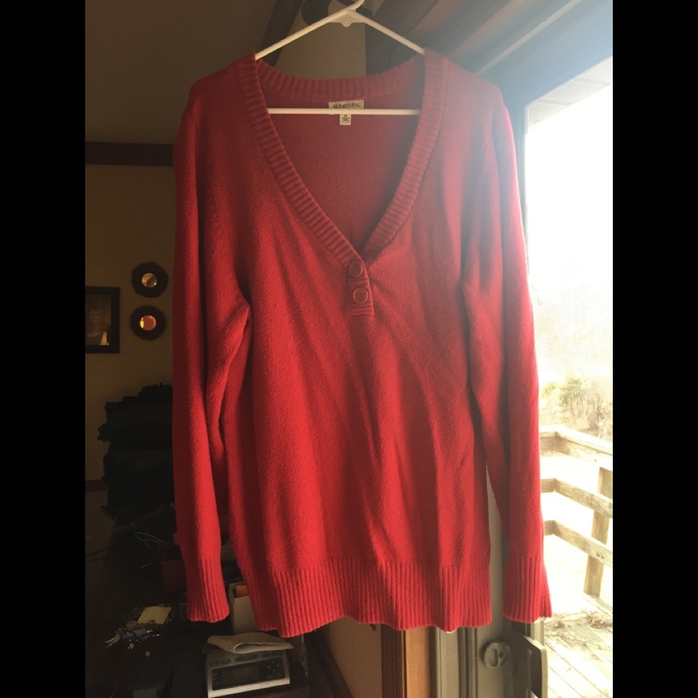 Red sweater